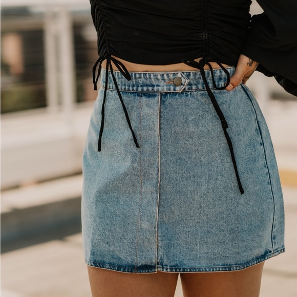 Dresses & Skirts - Denim Mini Skirt
